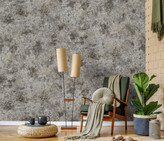 نمونه اجرا شده کاغذدیواری طرح پتینه