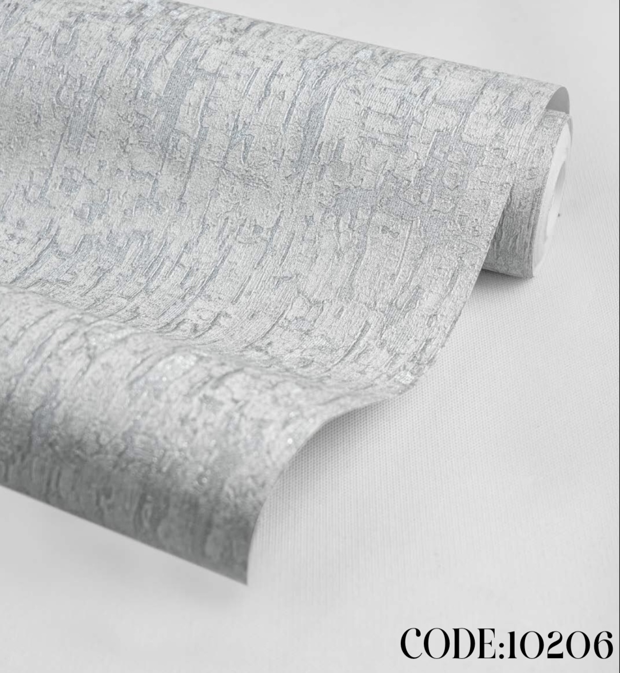 کاغذدیواری طوسی قابل شست و شو کربن 2