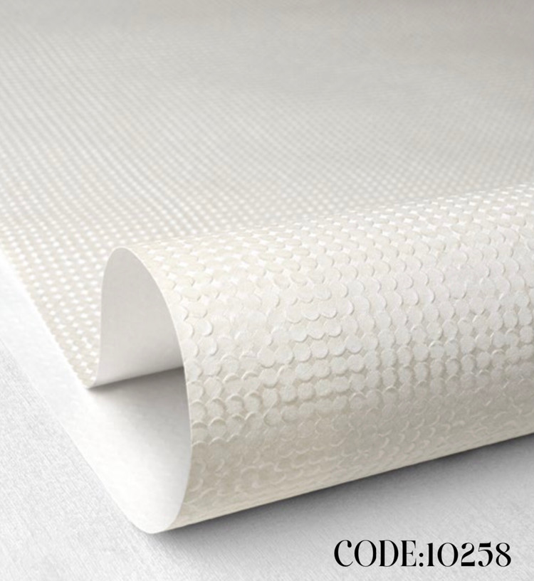 کاغذدیواری سفید طرح بافت