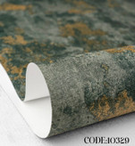 کاغذدیواری سبز طرح پتینه