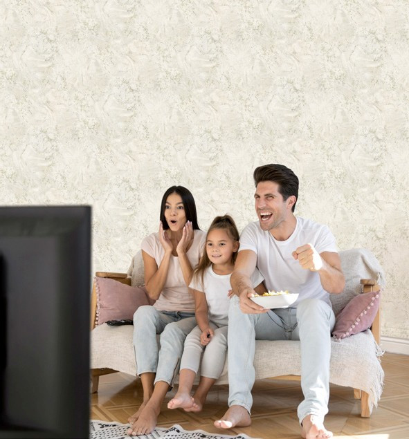 نمونه اجرا شده کاغذدیواری قابل شست و شو راکتور کد 8014