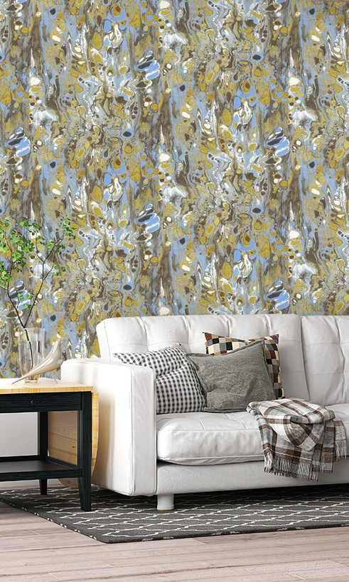 نمونه اجرا شده کاغذ دیواری راکتور اکستریم والزکد 8026