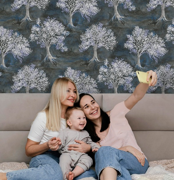 نمونه اجرا شده کاغذدیواری اکستریم والز کد 8053