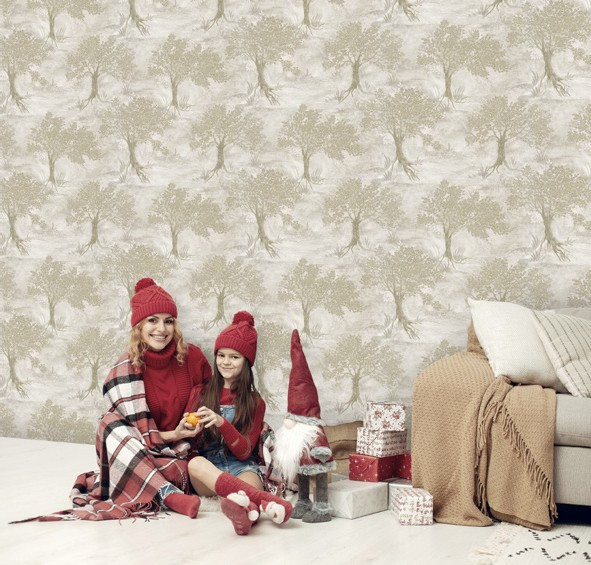 نمونه اجرا شده کاغذدیواری اکستریم والز کد 8057