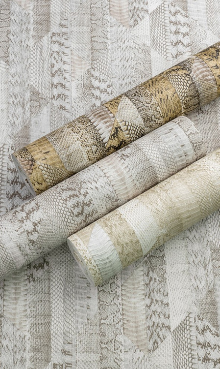 کاغذدیواری طرح پوست راکتور