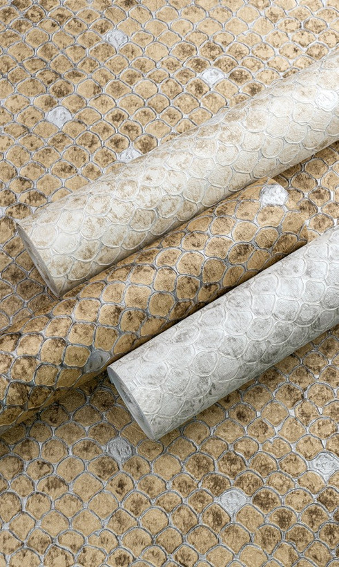 کاغذدیواری طرح پوست راکتور