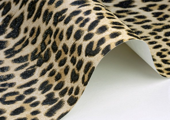 کاغذدیواری طرح پلنگی کد 8066