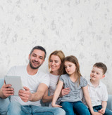 نمونه اجرا شده کاغذدیواری طرح پتینه کد 8081