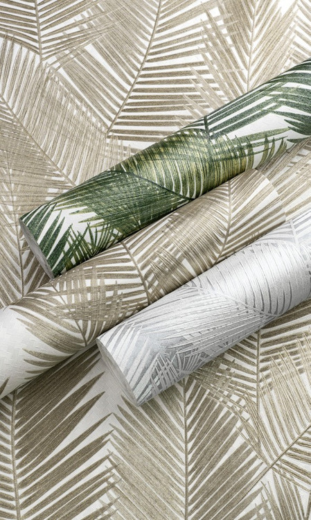 کاغذدیواری مدرن طرح برگ آلبوم راکتور