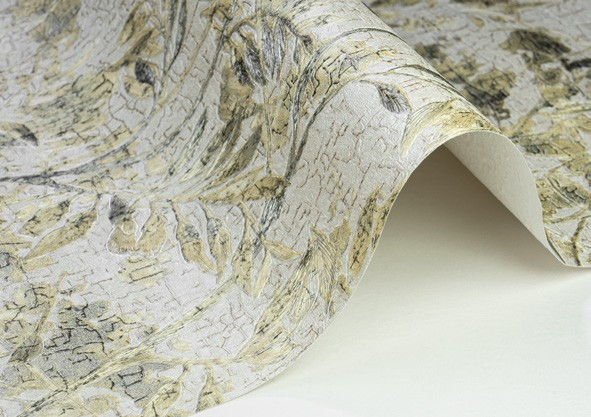 کاغذدیواری طرح شاخ و برگ کد 8118