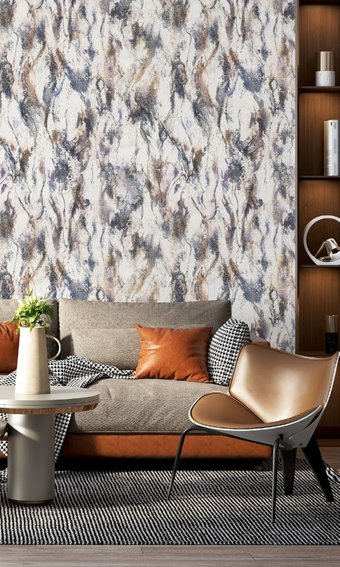 نمونه کاغذ دیواری طرح انتزاعی کد ۸۱۴۳